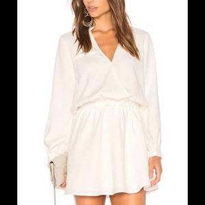 Line and Dot Marais white dress